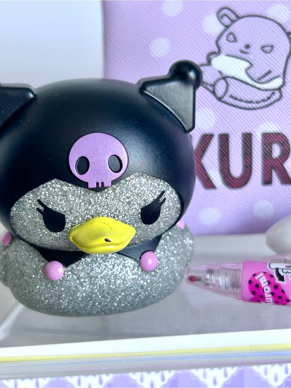 💜(KUR355) Kuromi Adorable 13-Piece Mini Fun Bundle! - Picture 4 of 8